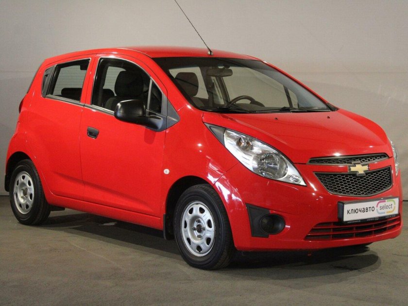 Шевроле Спарк красный