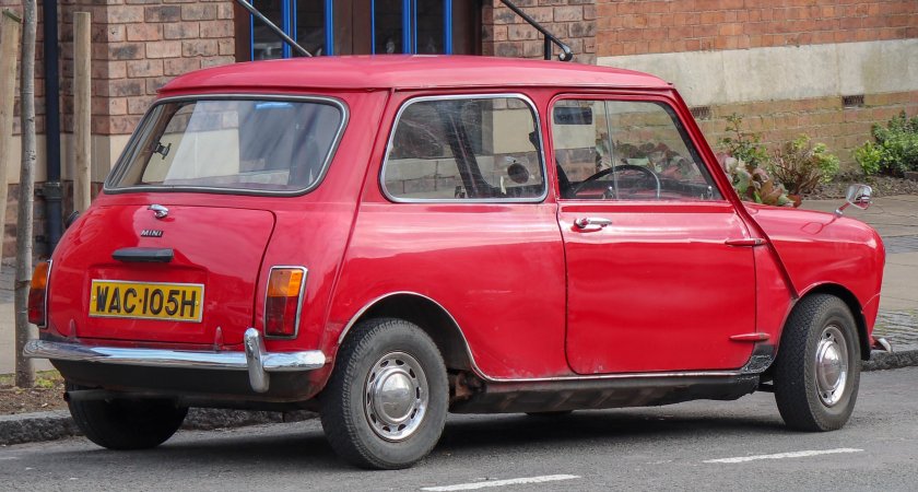 British Leyland Mini 1000cc 1970 года