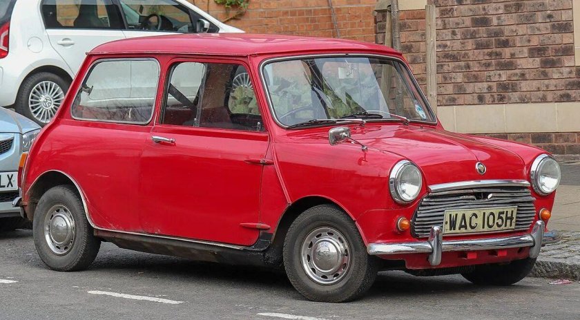 British Leyland Mini 1000cc 1970 года