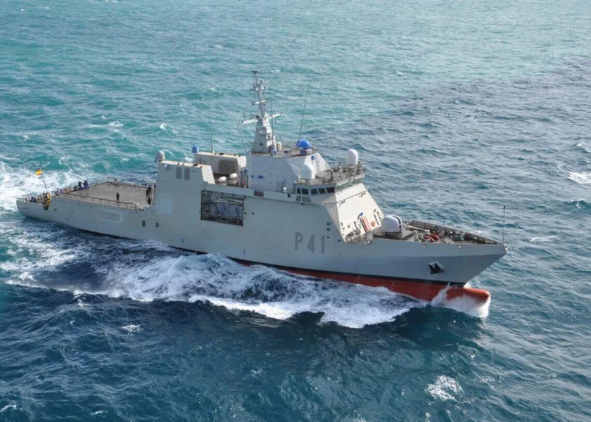Патрульный корабль ВМС Испании типа Meteoro райо