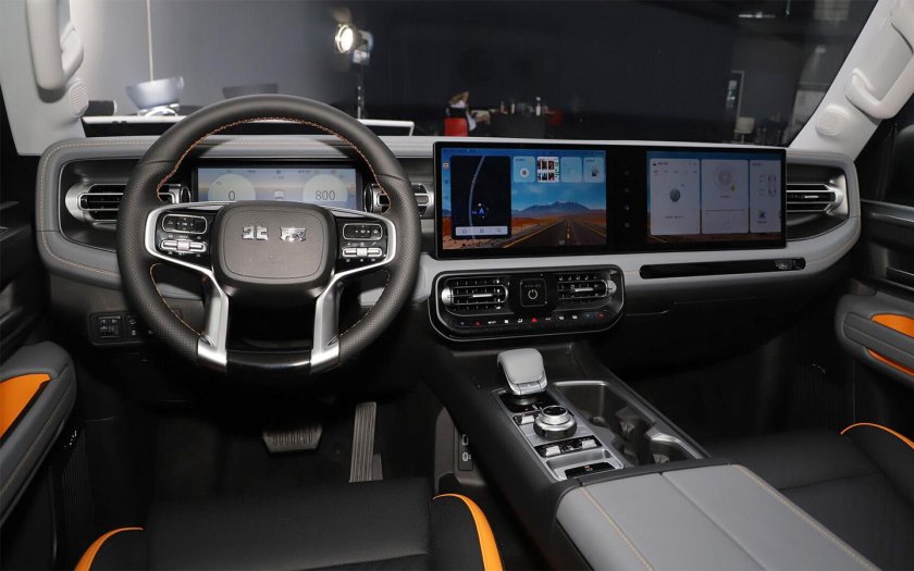 Интерьер BAIC bj 40