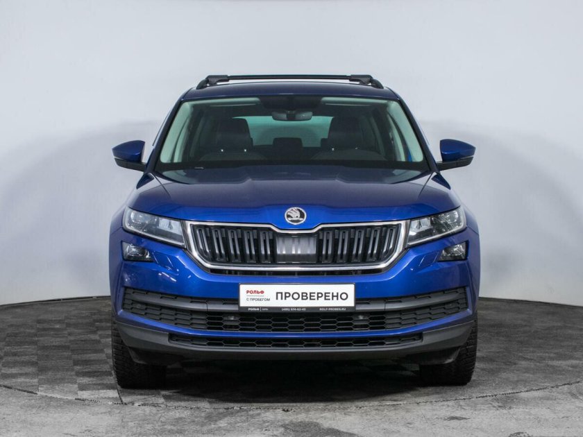 Шкода Карок синий
