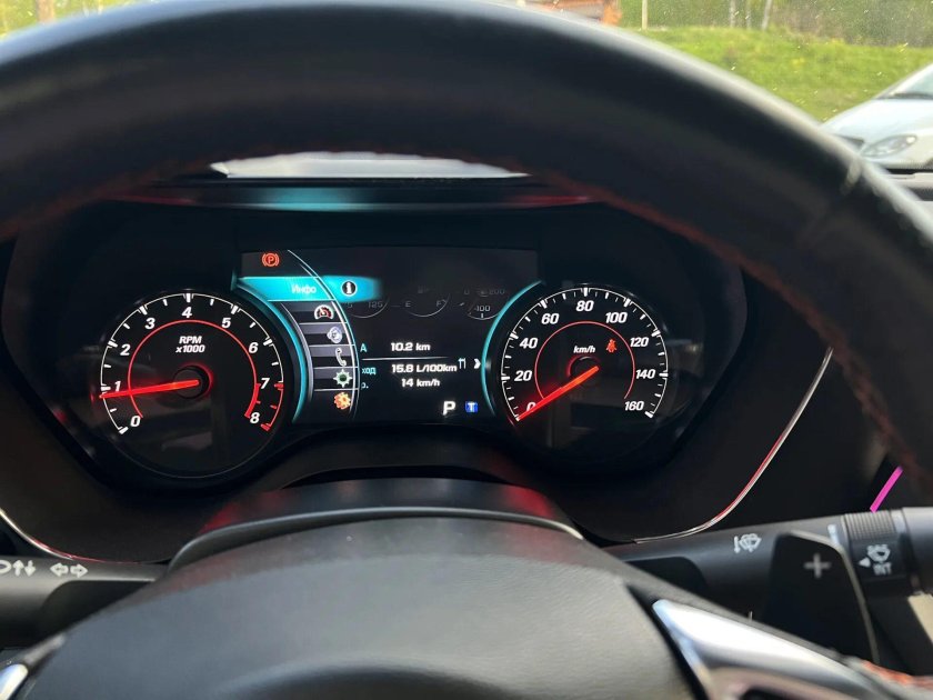 Chevrolet camaro приборная панель