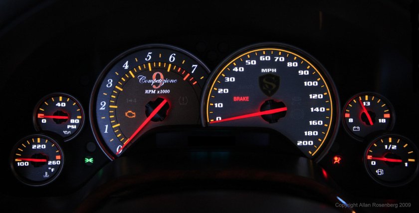 Приборная панель Шевроле Корвет