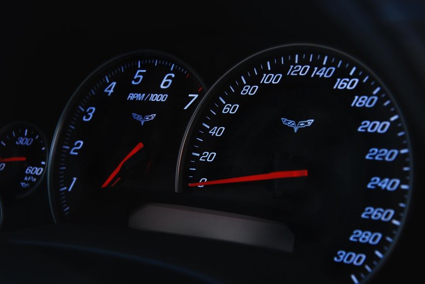 Corvette c6 спидометр