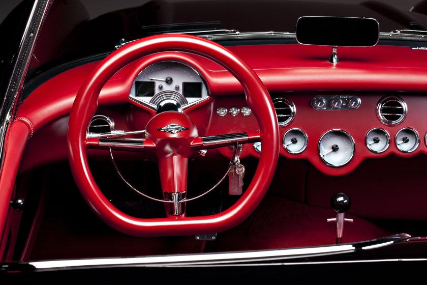 Chevrolet Corvette 1957 салон