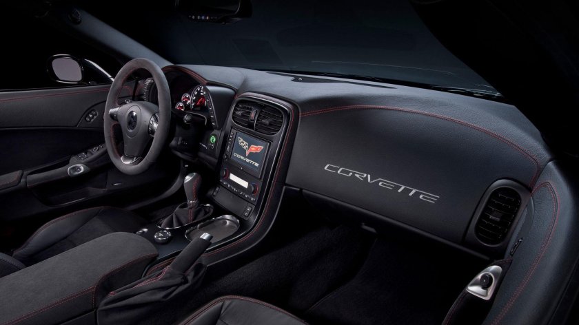 Chevrolet Corvette c6 салон