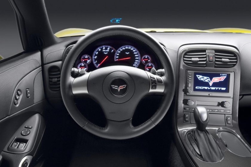 Chevrolet Corvette c6 салон