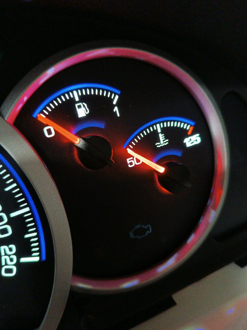 Шкалы приборной панели Лачетти