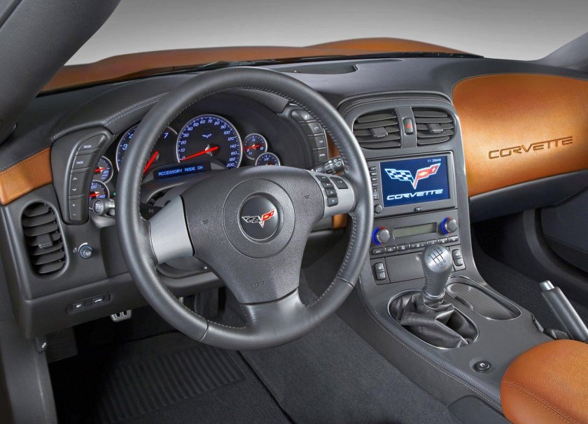 Chevrolet Corvette c6 салон