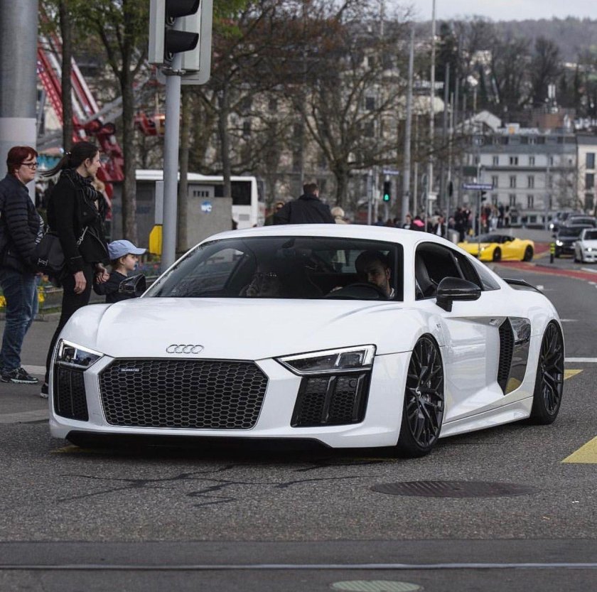 Audi r8 White