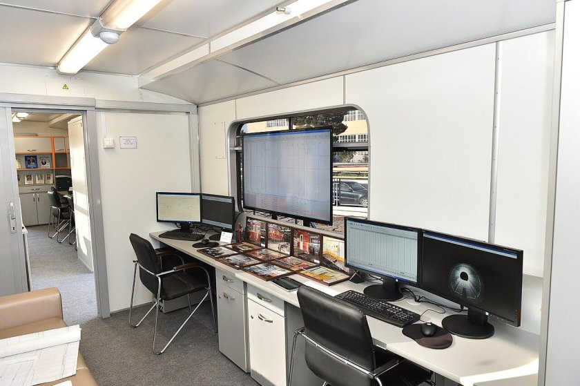 Вагон лаборатория автоматики и телемеханики Атлант