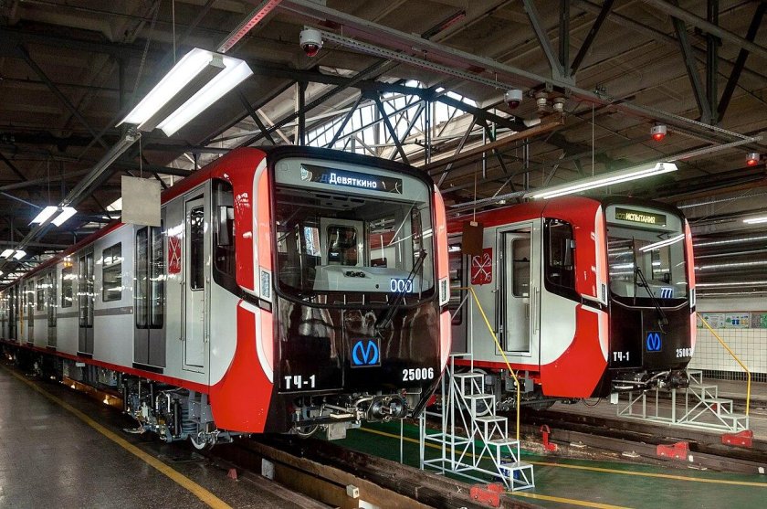 Вагоны метро Балтиец Санкт-Петербург