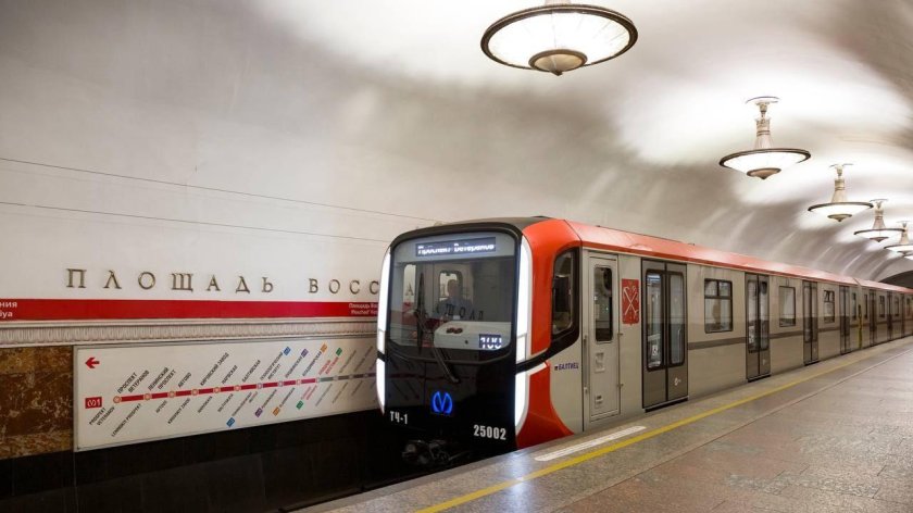 Вагоны метро Балтиец Санкт-Петербург
