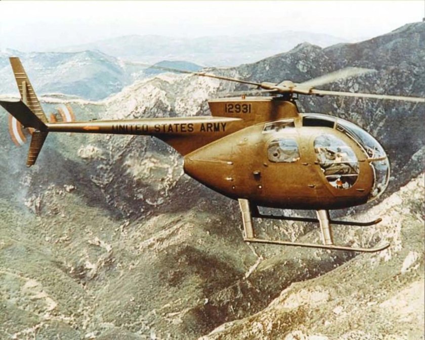 Вертолет Oh-6a Cayuse