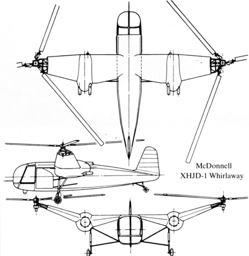 Чертеж вертолета