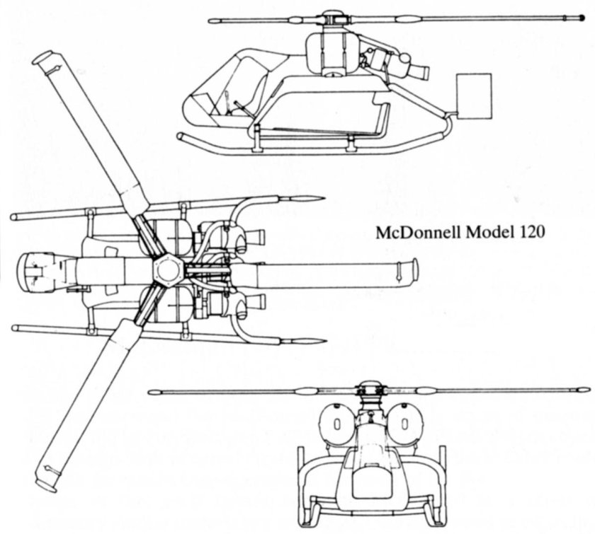 MCDONNELL 120 Flying Crane