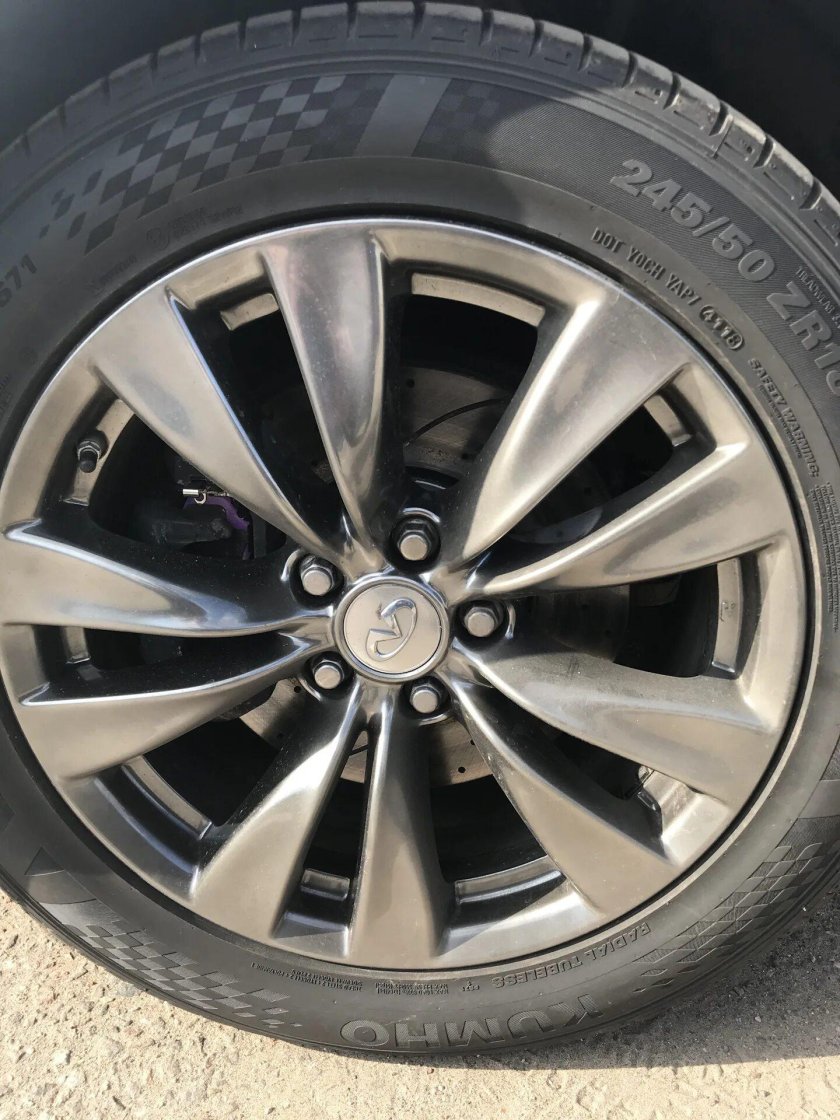 Диски Инфинити r17 графит