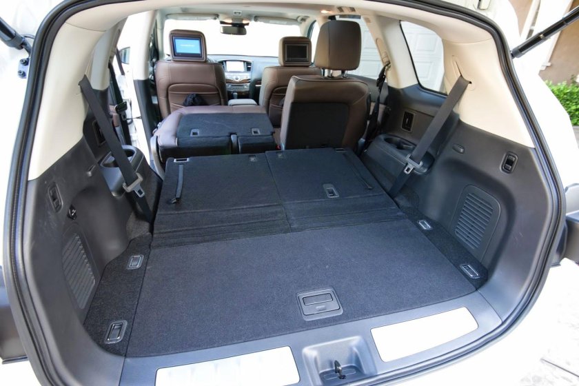 Infiniti qx60 багажник