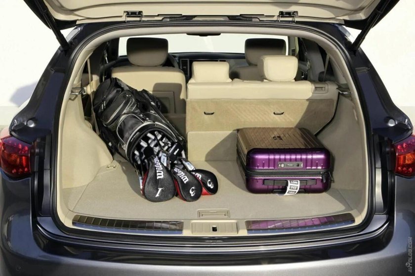 Infiniti qx70 багажник