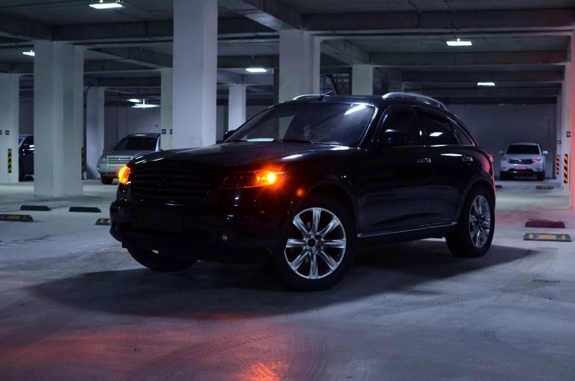 Габаритные огни Инфинити fx35