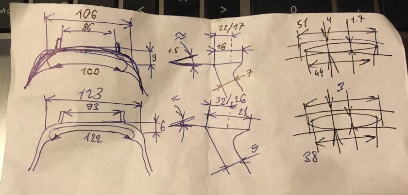 Ширина багажника Инфинити fx37