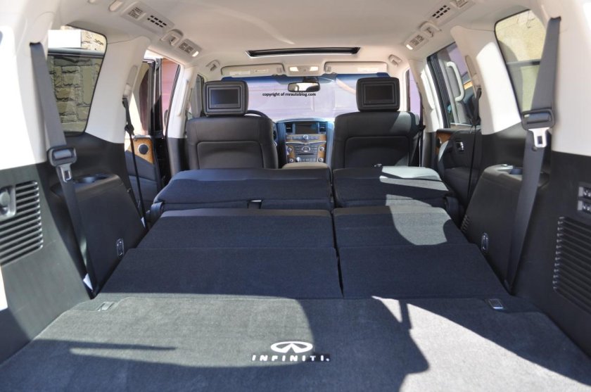 Инфинити qx56 2008 багажник