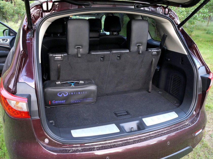 Инфинити qx60 багажник