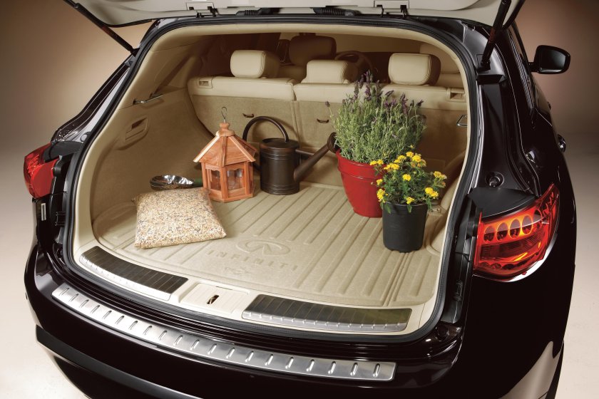 Infiniti qx70 багажник