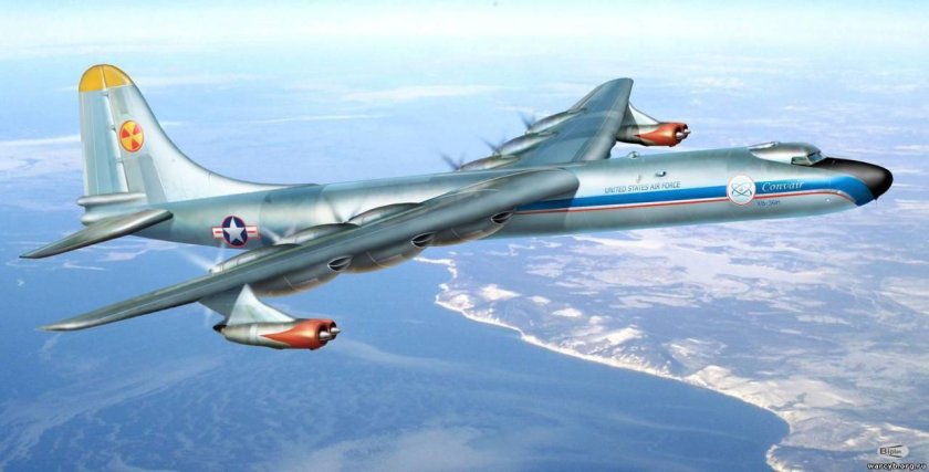 Самолет Convair NB-36h