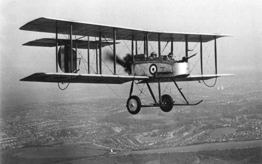 Самолет Vickers f.b.5 Gunbus.