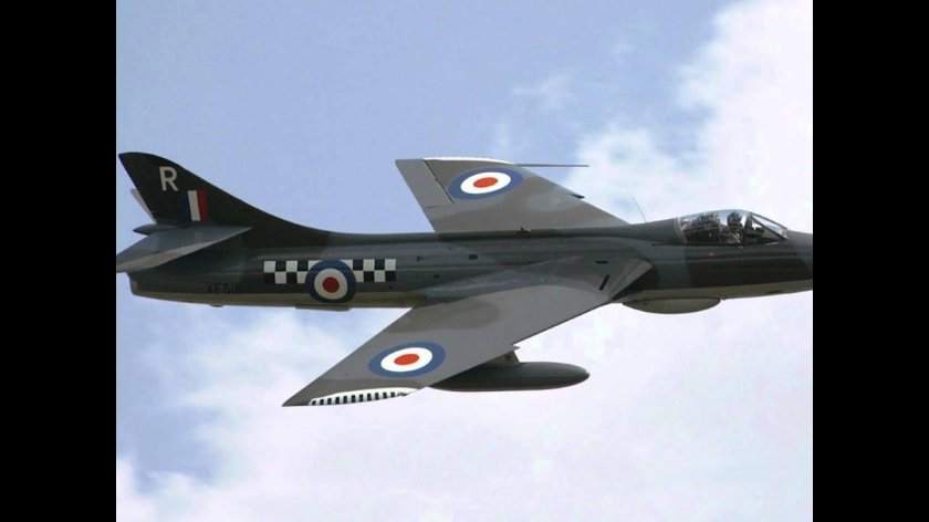 Хокер Хантер самолет