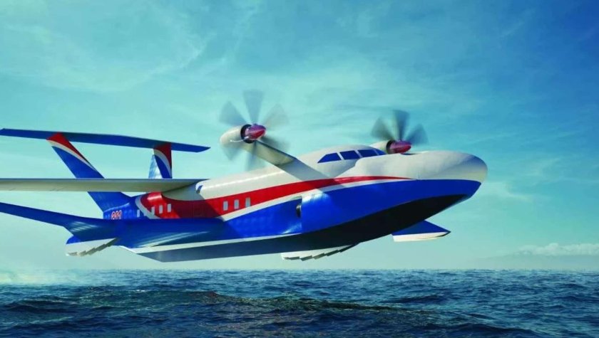 Экраноплан а 050 чайка 2