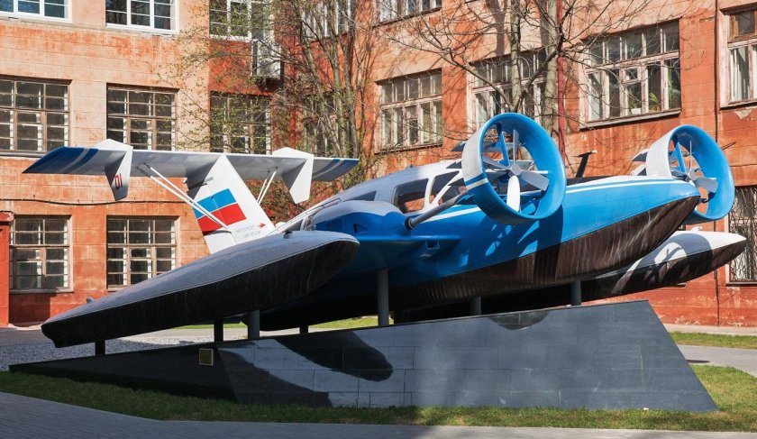 Экраноплан Волга-2 Алексеева