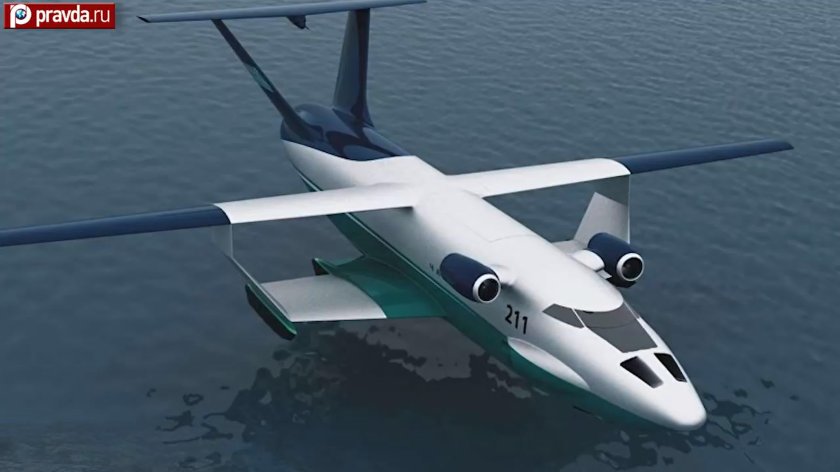Иволга экраноплан