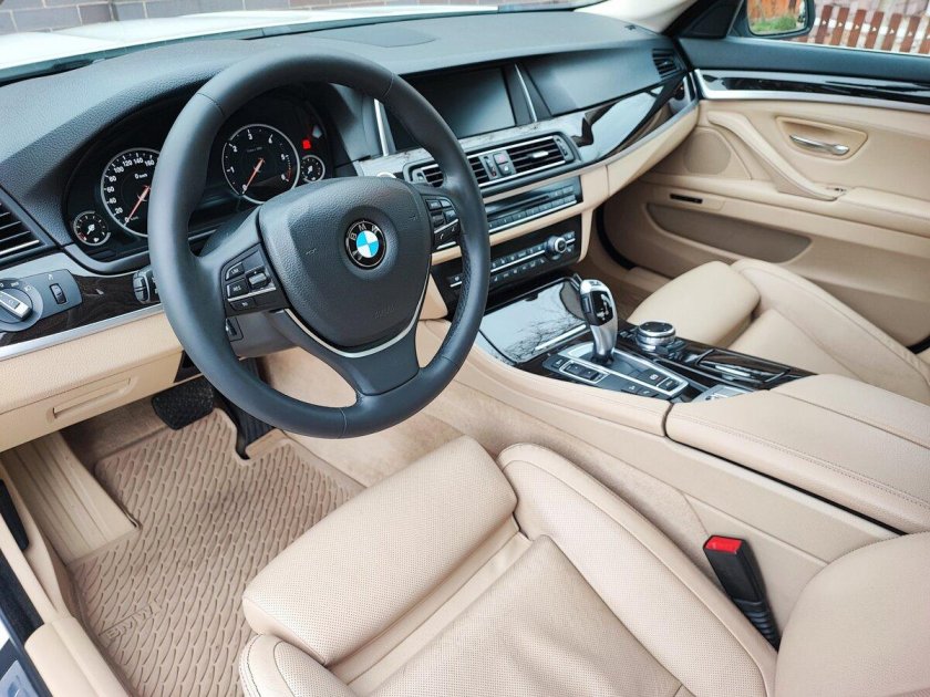 Bmw 520 f10 салон