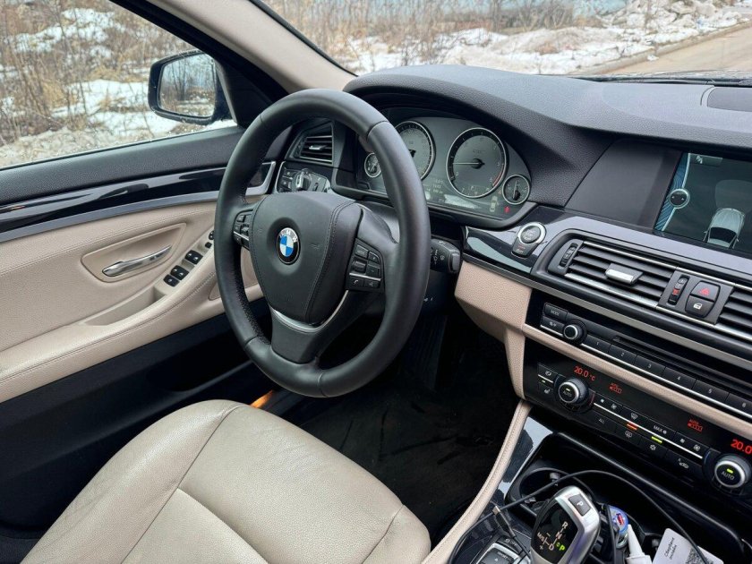 Bmw 5 2016 салон