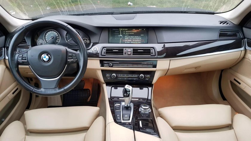 Бмв 5 ф 10 салон