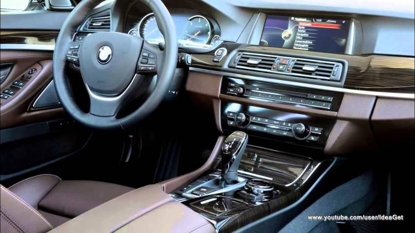 BMW 528i 2013 салон