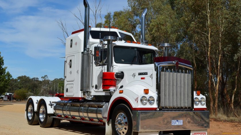 Kenworth w900 тяжеловоз