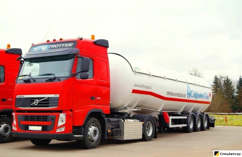 Топливозаправщик Вольво