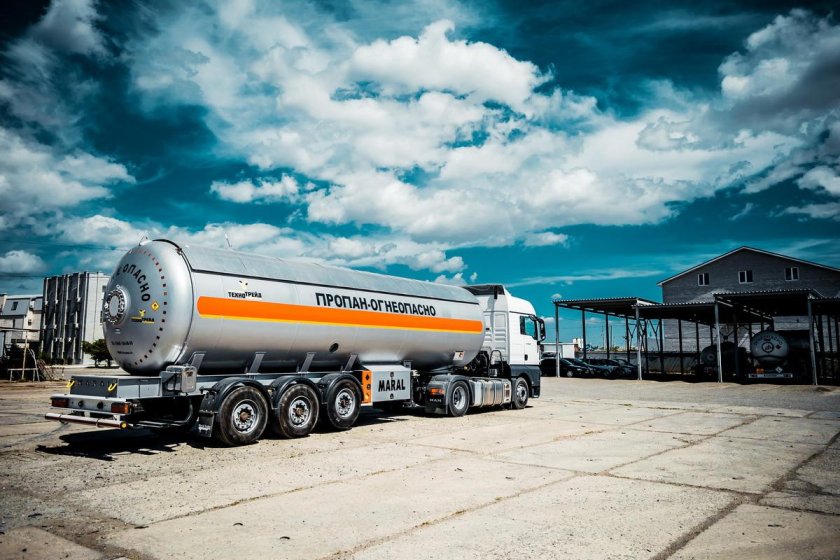 Полуприцепы газовозы СУГ