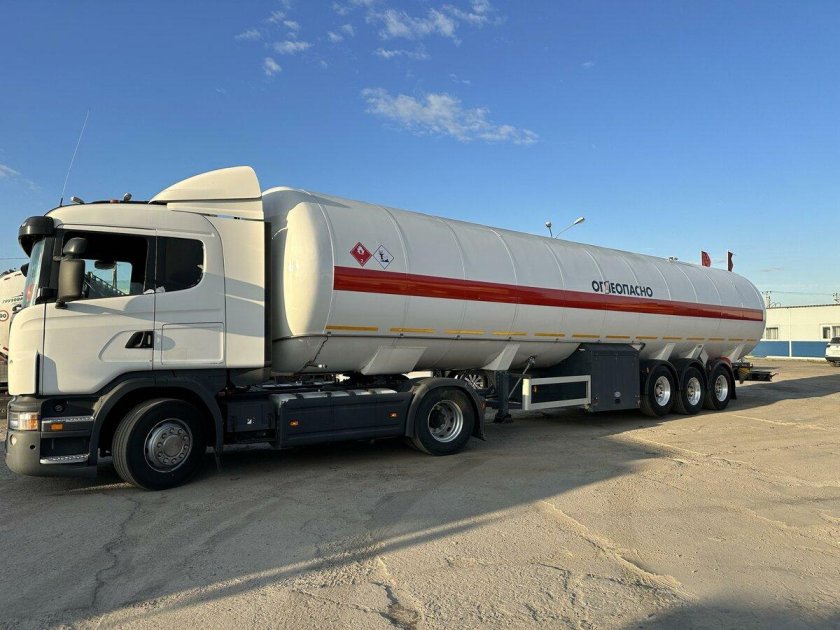Криогенные полуприцеп цистерны