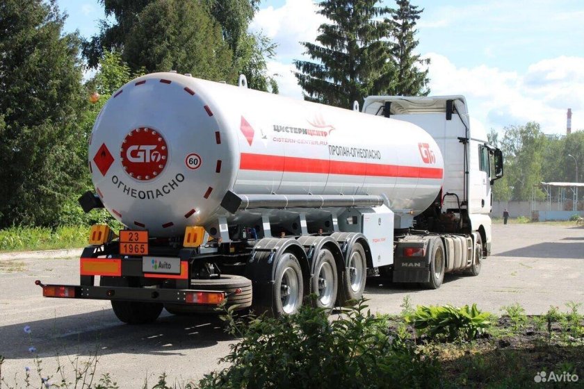 Полуприцеп газовоз gt7