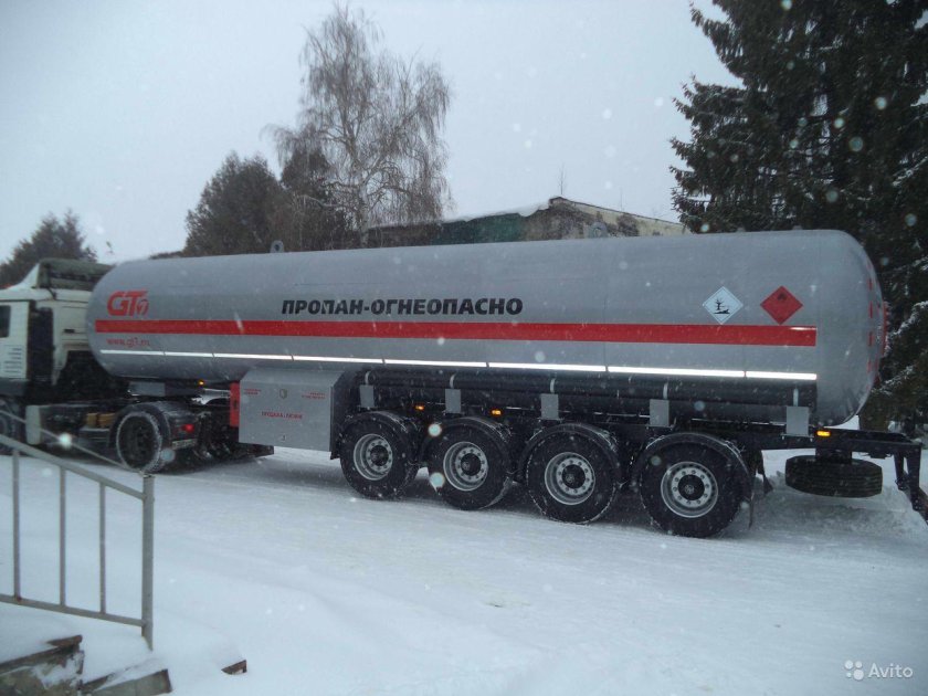 Скания газовоз