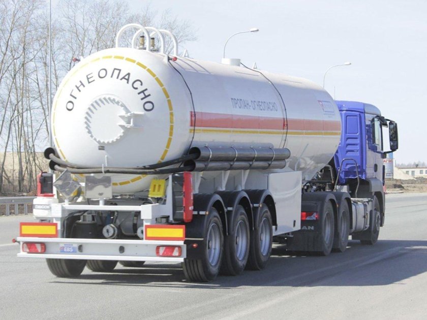 Полуприцеп цистерна Сеспель