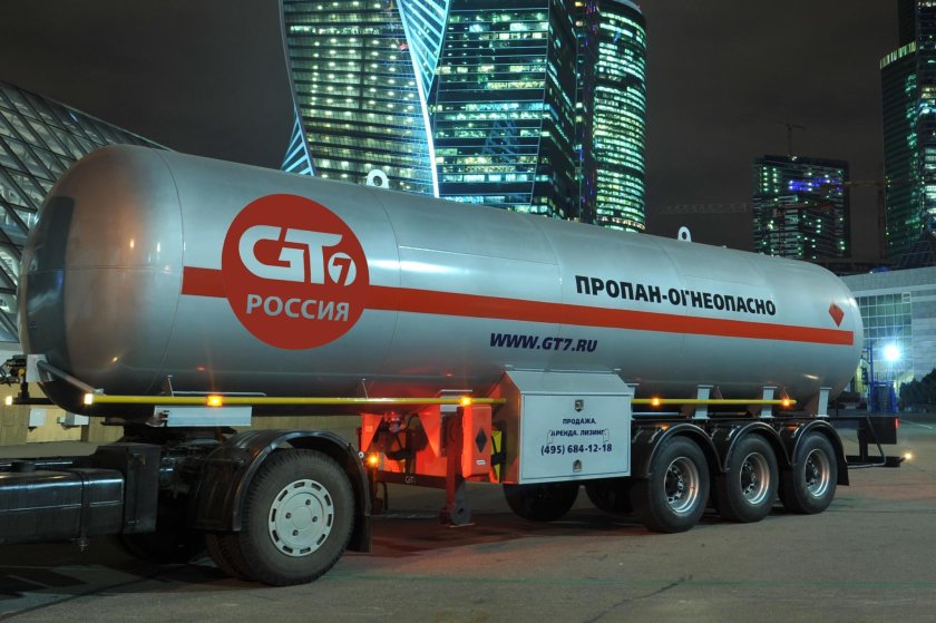 Полуприцеп СПГ gt7