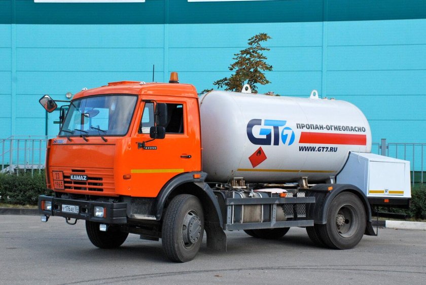 КАМАЗ 65115 газовоз