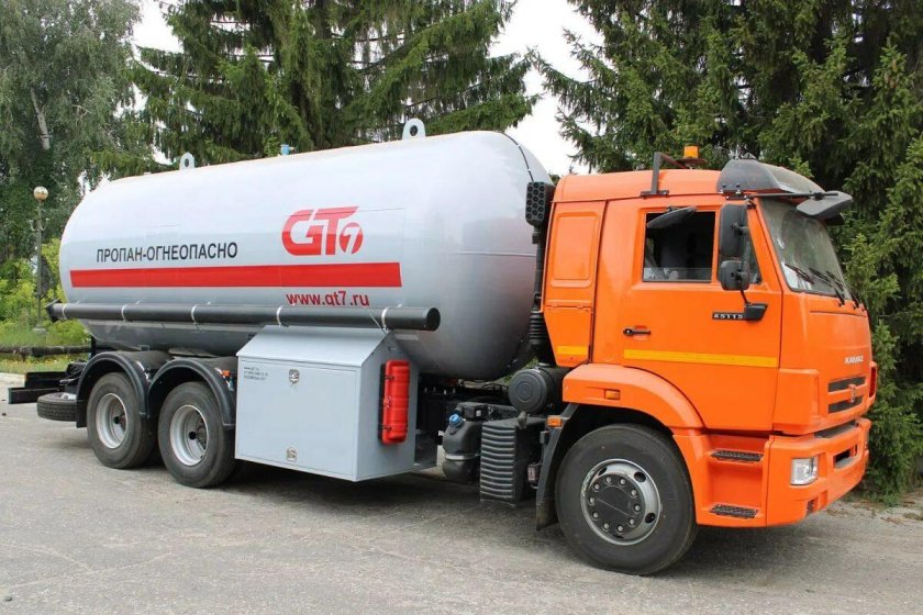 Автоцистерна для СУГ АЦТ-22