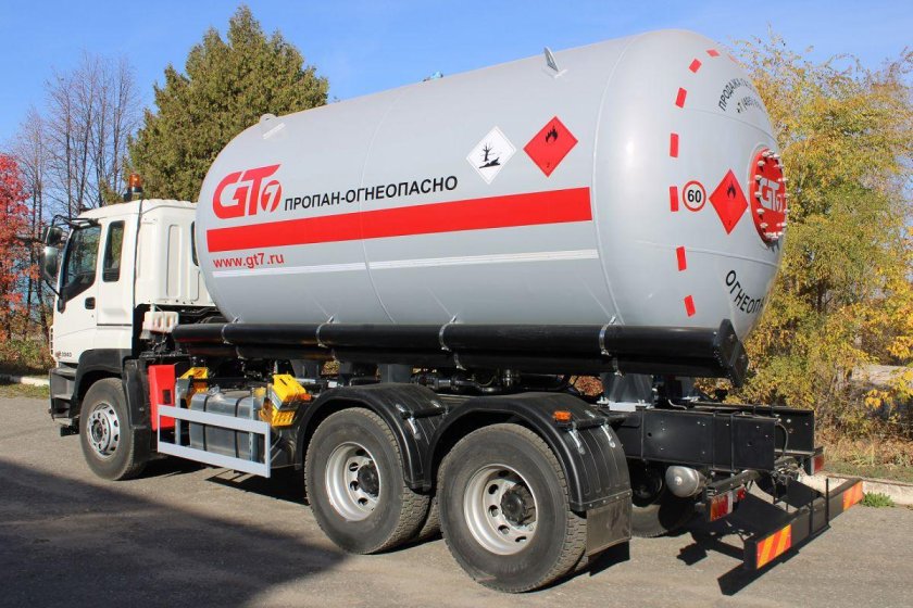 Газовоз автоцистерна АЦТ-06